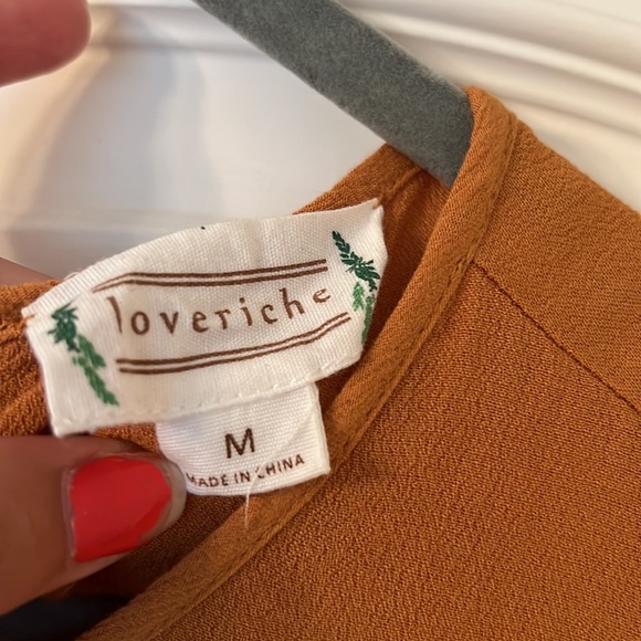 Orange Fall Top - Picture 5 of 5